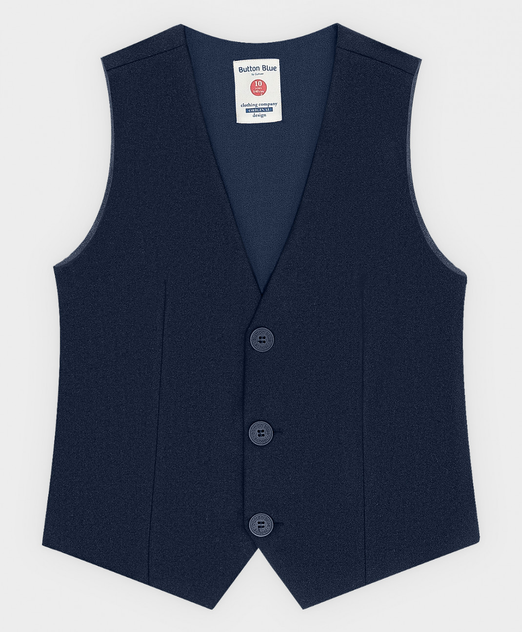 

Жилет детский Button Blue 222BBBS47011000 цв. синий р. 140, 222BBBS47011000