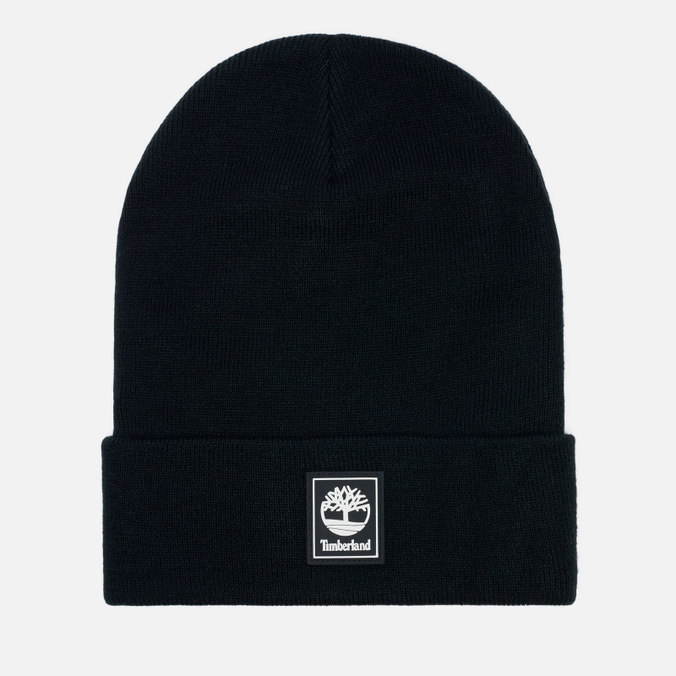 фото Шапка мужская timberland mushroom beanie чёрная, one size