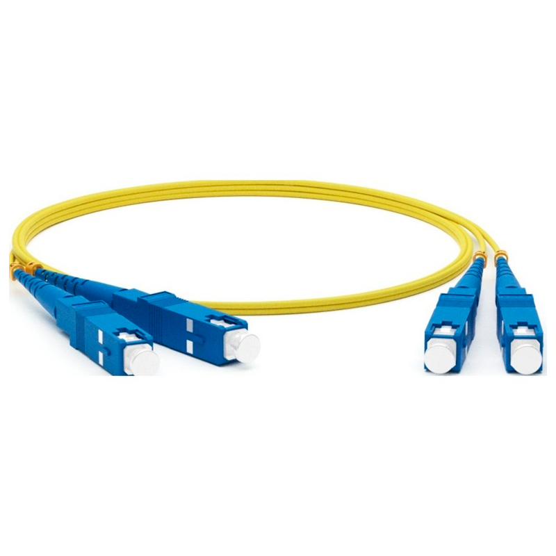 Патч-корд Hyperline RJ45 - RJ45 вилка-вилка 5м (FC-D2-9-LC/UR-LC/UR-H-5M-LSZH-YL) желтый