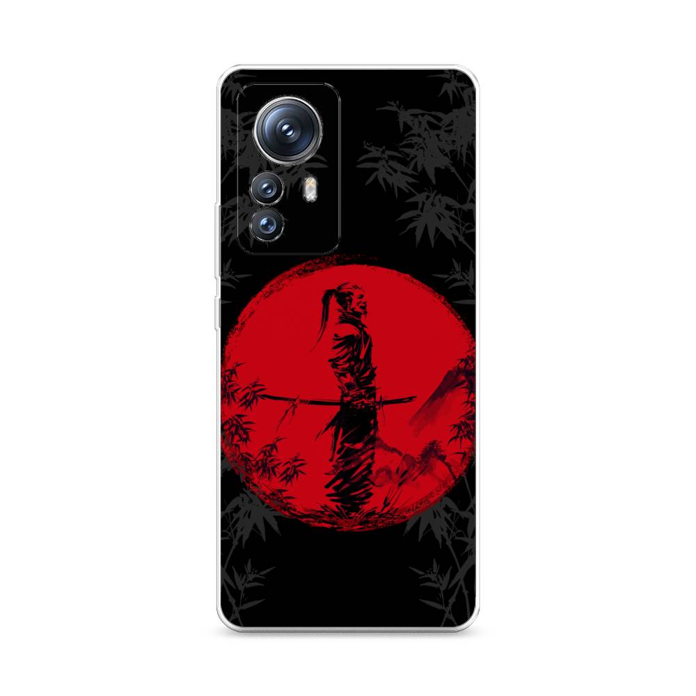 

Чехол на Xiaomi 12S Pro "Самурай на красном фоне", Черный;красный;серый, 316150-4