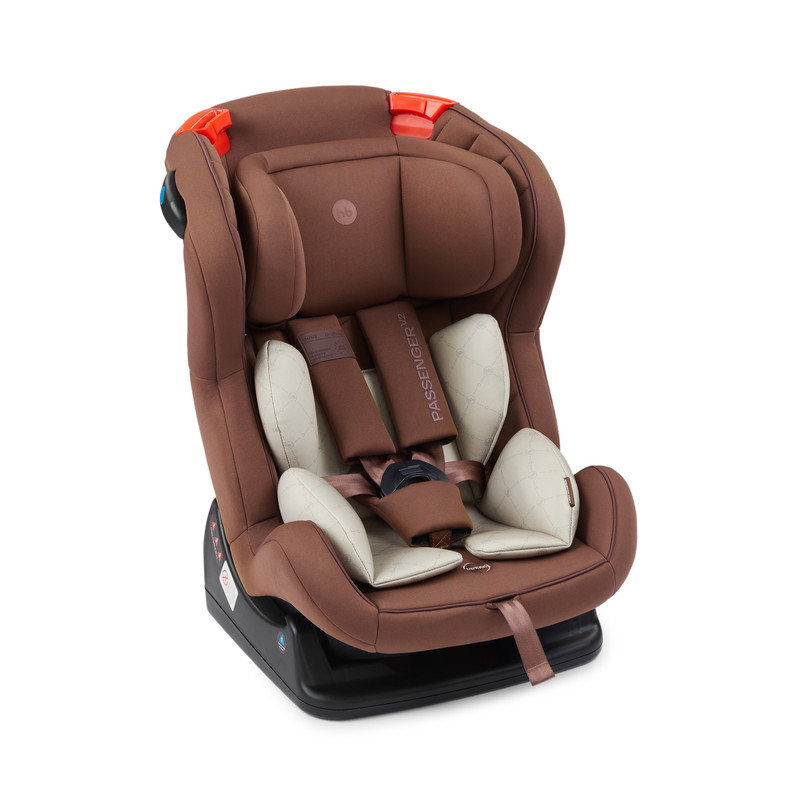 фото Автокресло happy baby passenger v2 группа 0+/1/2, до 25 кг, от 0 до 7 лет, коричневое