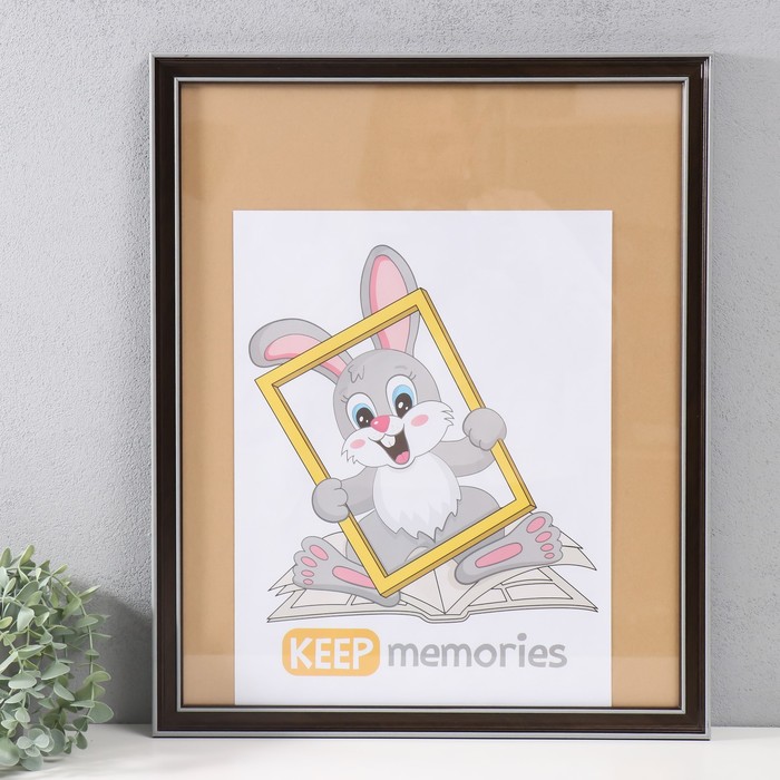 

Фоторамка Keep memories 888-222 пластик 40х50 см, Белый