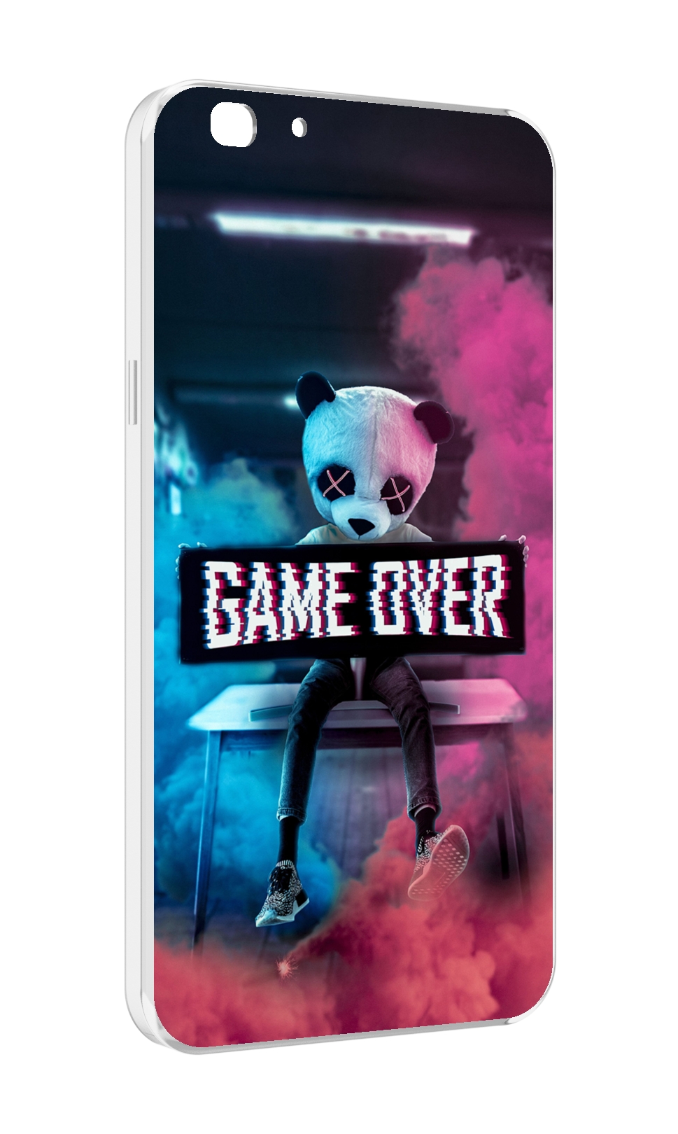 

Чехол MyPads картина-панда для Oppo A77/F3 (2017 год), Прозрачный, Tocco