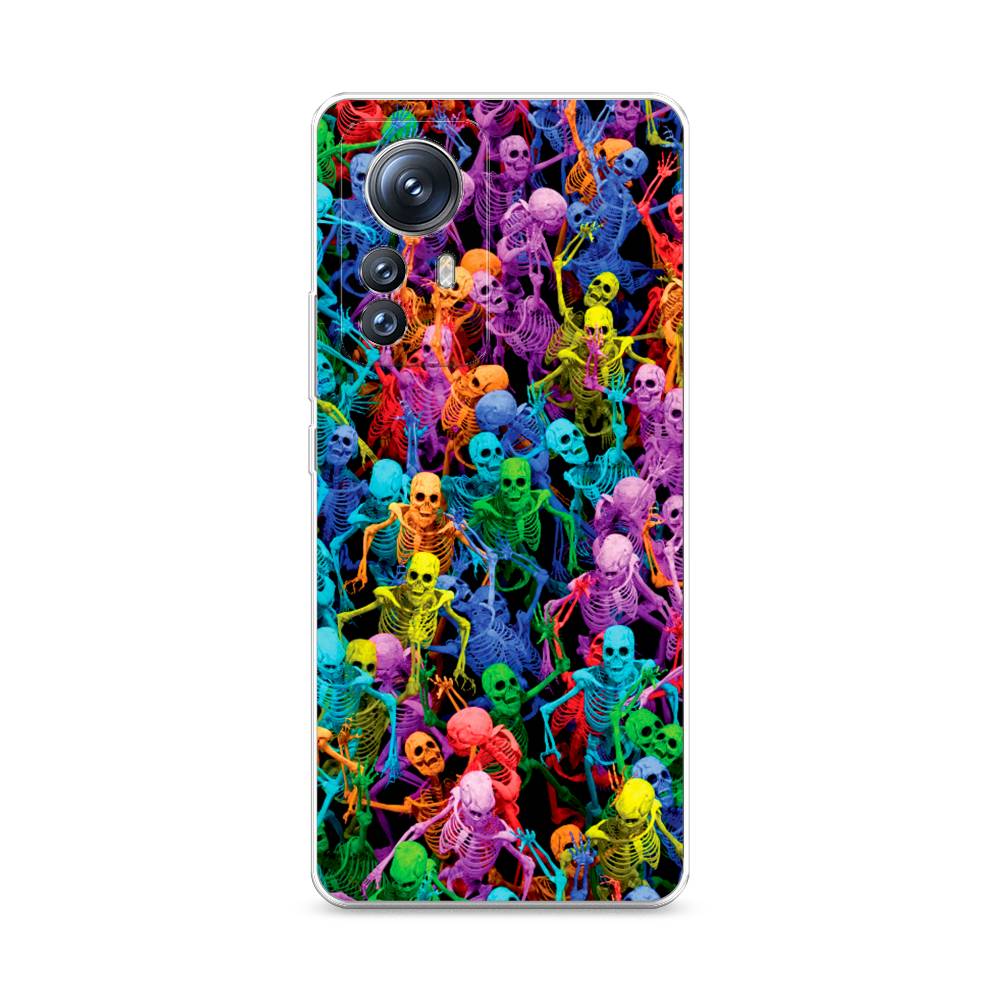 

Чехол на Xiaomi 12S Pro "Вечеринка скелетов", Фиолетовый;желтый;оранжевый, 316150-6
