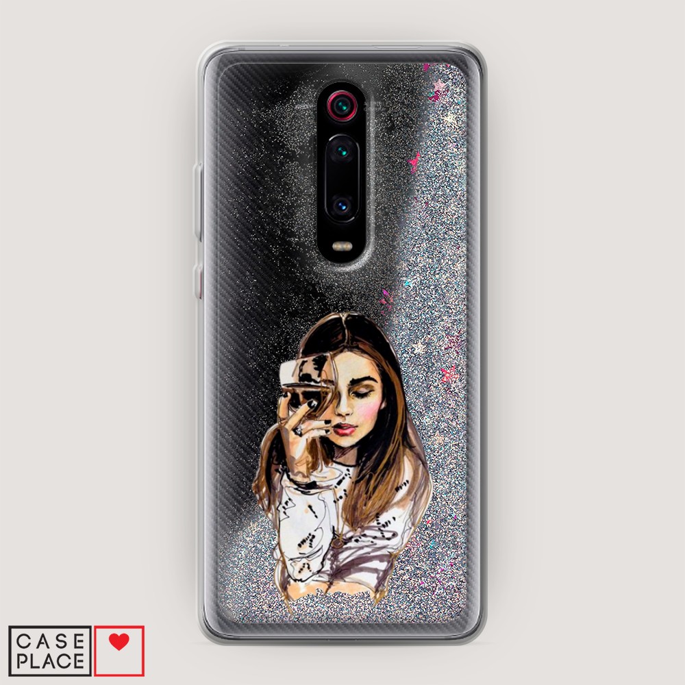 

Чехол Awog на Xiaomi Mi 9T/9T Pro/Redmi K20/K20 Pro "Девушка с бокалом", Разноцветный, 35791-1