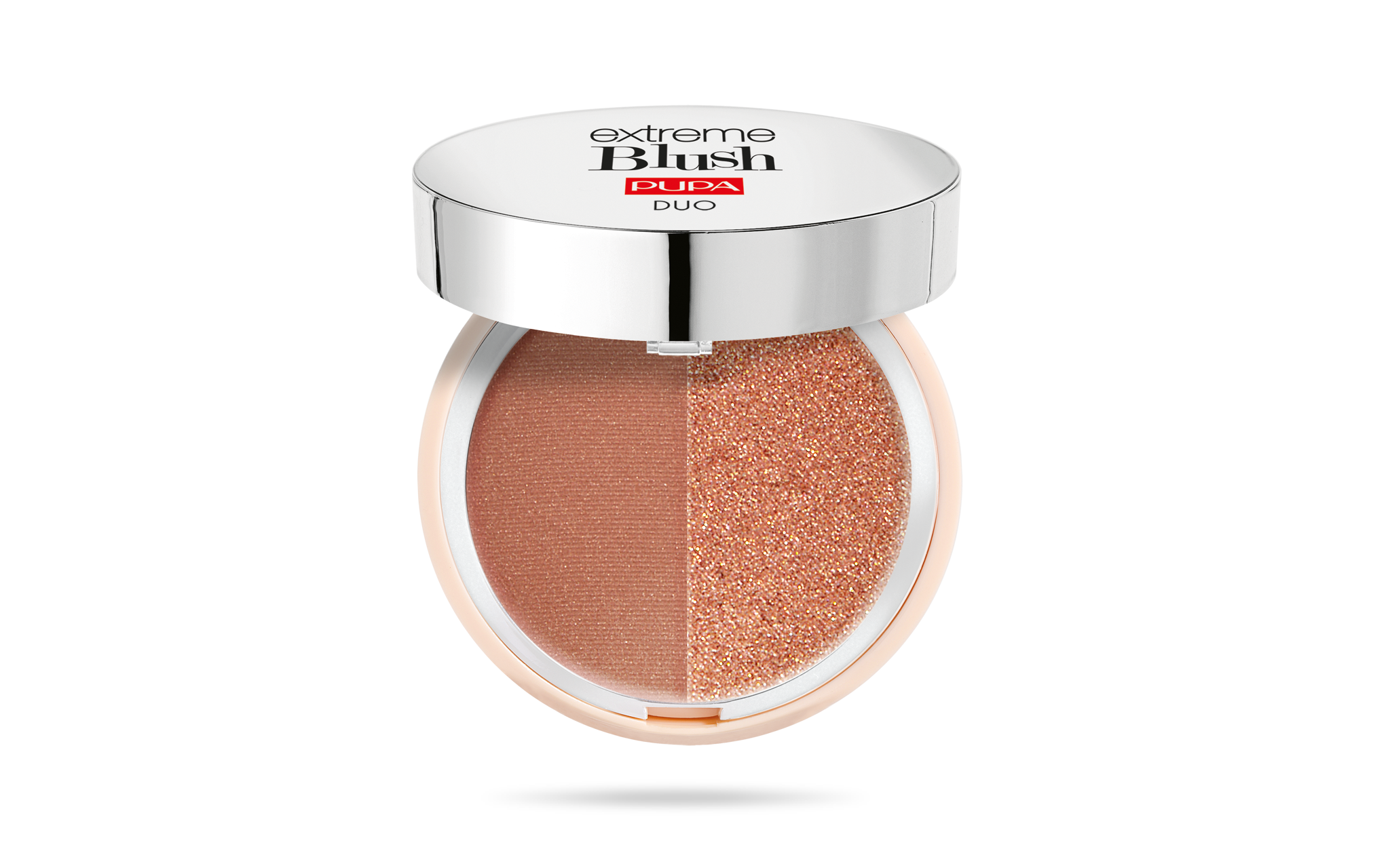 фото Двойные румяна pupa extreme blush duo 120 radiant caramel