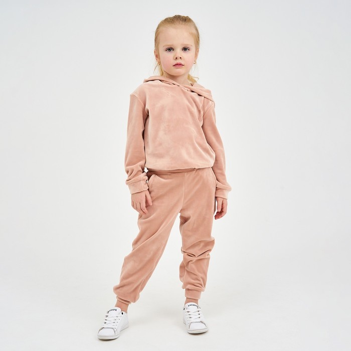 

Костюм детский (толстовка, брюки) KAFTAN Basic line р.30 (98-104), пудра, Basic line-1
