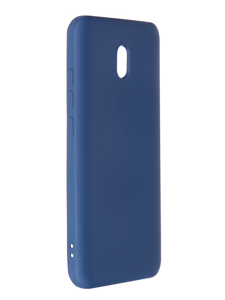 

Чехол Krutoff для Xiaomi Redmi 8A Silicone Blue 12506, Xiaomi Redmi 8A