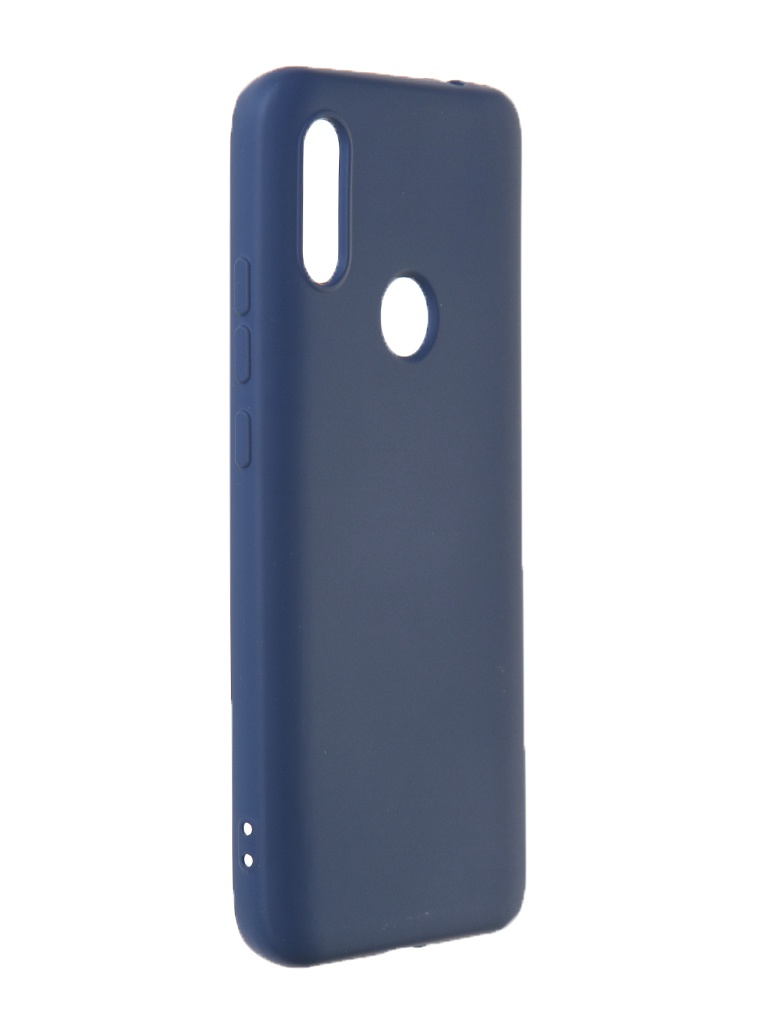 

Чехол Krutoff для Xiaomi Redmi 7 Silicone Blue 12492, Xiaomi Redmi 7