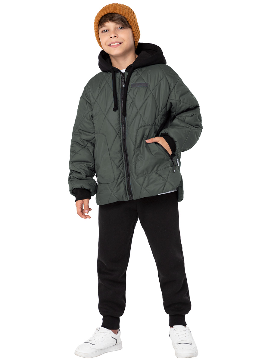 

Куртка детская NIKASTYLE 4м6524, хаки, 158, 4м6524