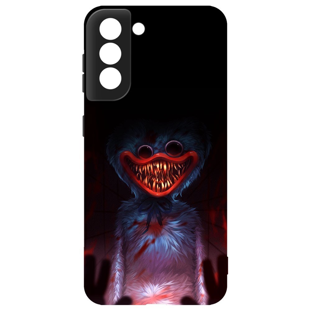 

Чехол софт кейс Атака Хаги Ваги для Samsung Galaxy S21 (G991) черный