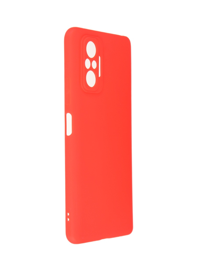 фото Чехол pero для xiaomi redmi note 10 pro soft touch red cc1c-rn10pr