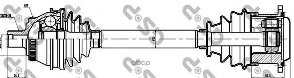 Привод В Сборе R GSP арт. 203048