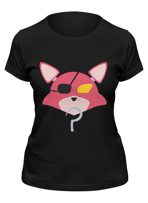 

Футболка женская Printio Foxy (пять ночей у фредди) черная 2XL, Черный, Foxy (пять ночей у фредди)