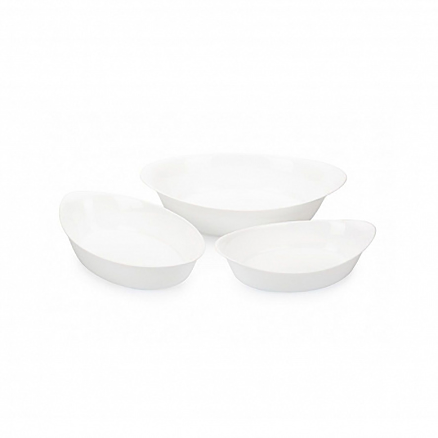 

Блюдо для запекания Luminarc Smart Cuisine 3 шт, Белый, Стокмарт-Формы для запекания1-62