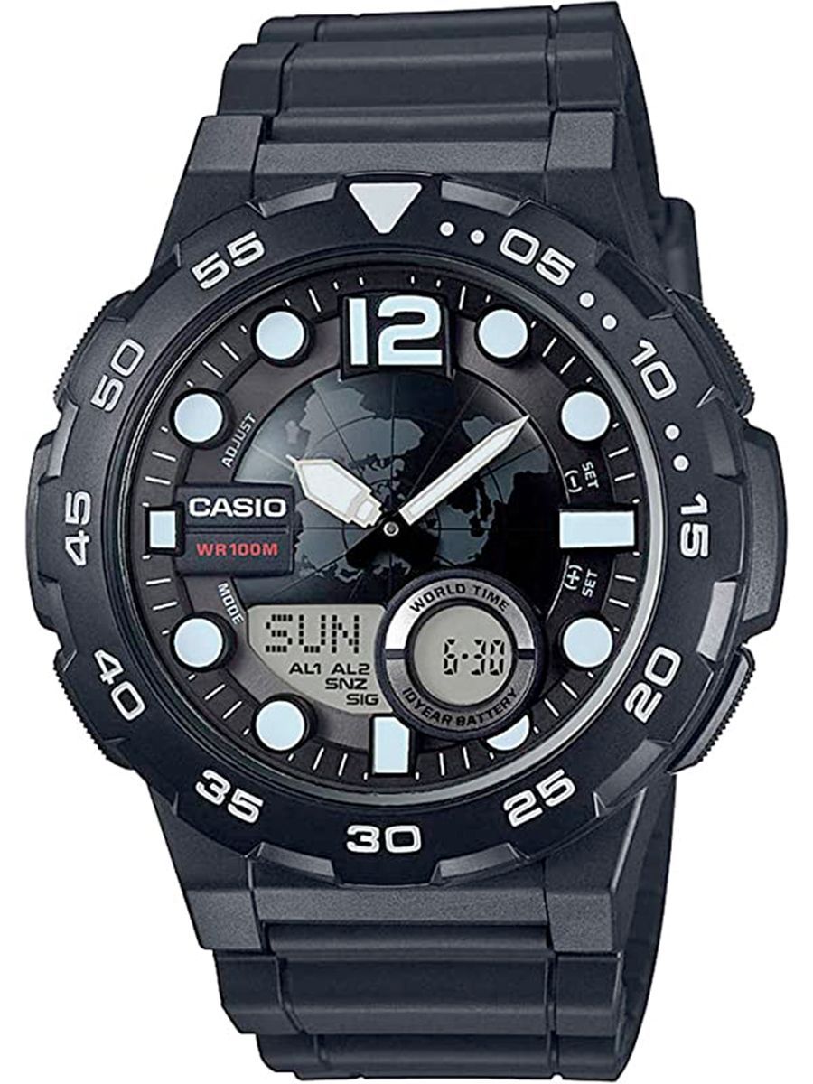 

Наручные часы CASIO AEQ-100W-1AVDF, AEQ-100
