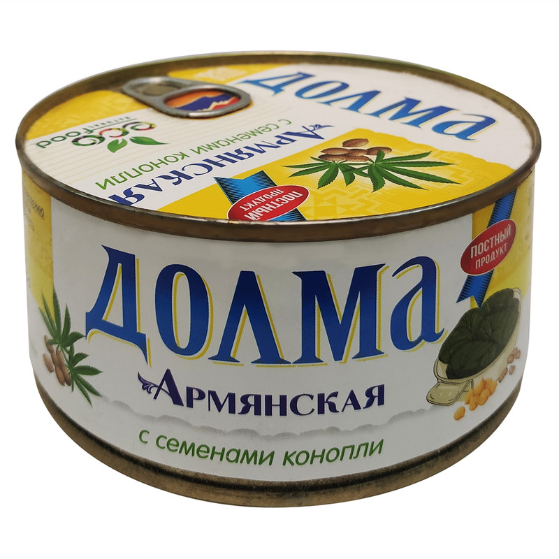 

Долма Ecofood армянская с семенами конопли 350г