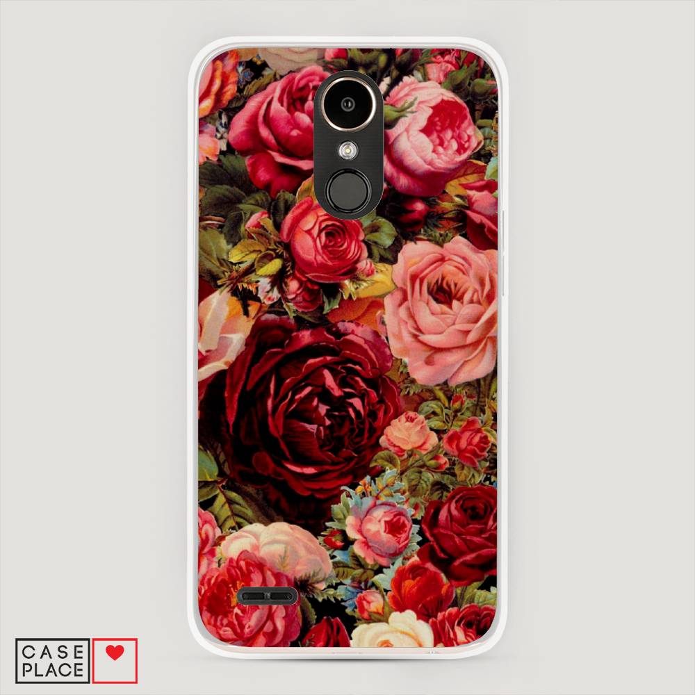 

Чехол Awog "Розы винтажные" для LG K10 2017, 81350-8