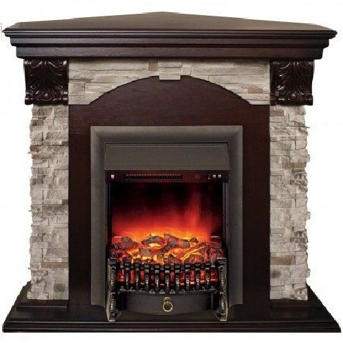 

Камин угловой для дома электрический Real-Flame Dublin ROCK Corner с очагом Fobos/Majestic, Dublin ROCK Corner STD/EUG 24 AO с очагом Fobos s Lux BL/BR, Majestic s Lux BL/BR