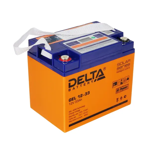 Аккумулятор для ИБП Delta GEL 12-33 33 А/ч 12 В