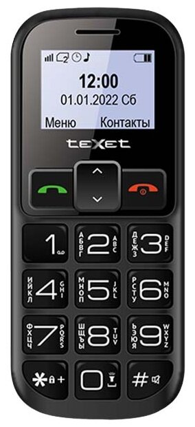 фото Мобильный телефон texet tm-b322