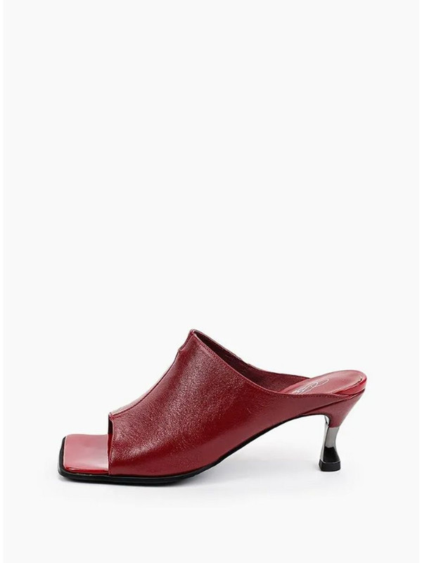 

Мюли женские BERKONTY 00014481 красные 35 RU, Красный, 00014481