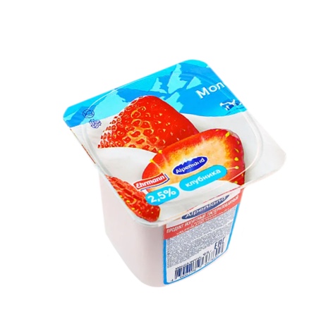 Йогуртный продукт Alpenland клубника-персик-манго, 2,5%, 95 г
