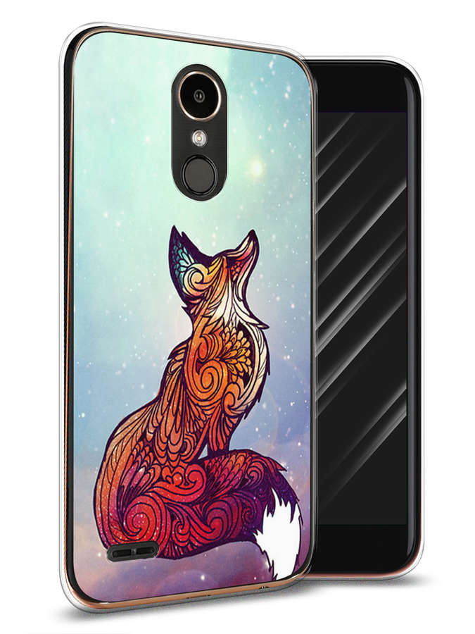 

Чехол Awog на LG K10 2017 "Лиса 1", Голубой;фиолетовый, 81350-1