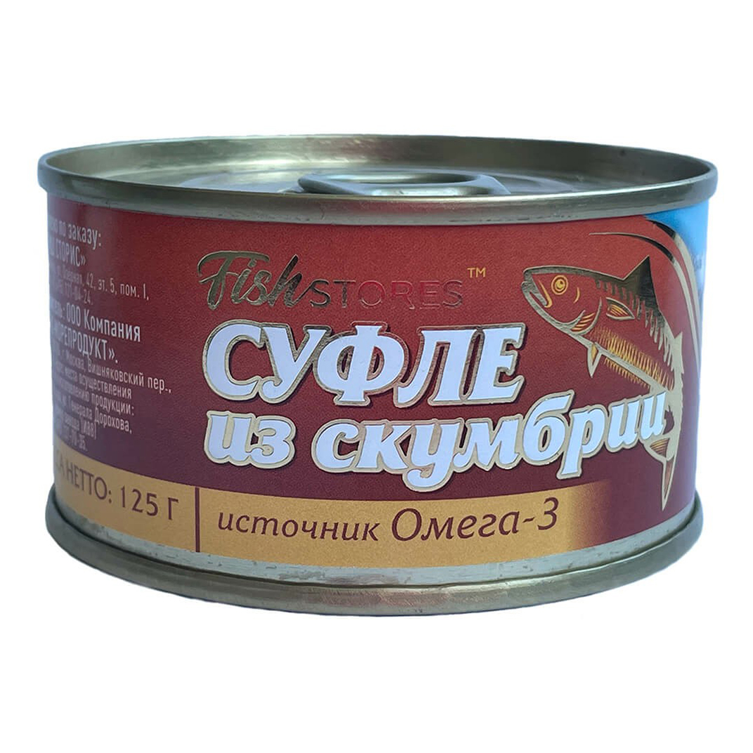 

Скумбрия Fishstores суфле 125 г