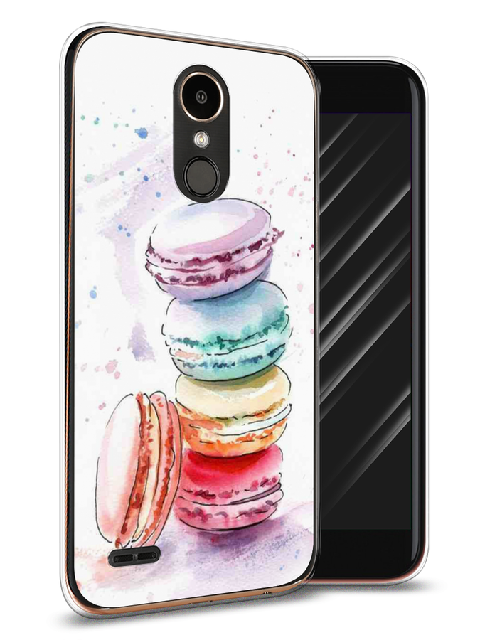 

Чехол Awog на LG K10 2017 "Пирамидка макарони 2", Желтый, 81350-10
