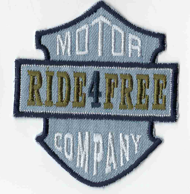 

Термоаппликация 33833/1SB HKM Ride 4 Free, Аппликации, бантики, термотрансфер