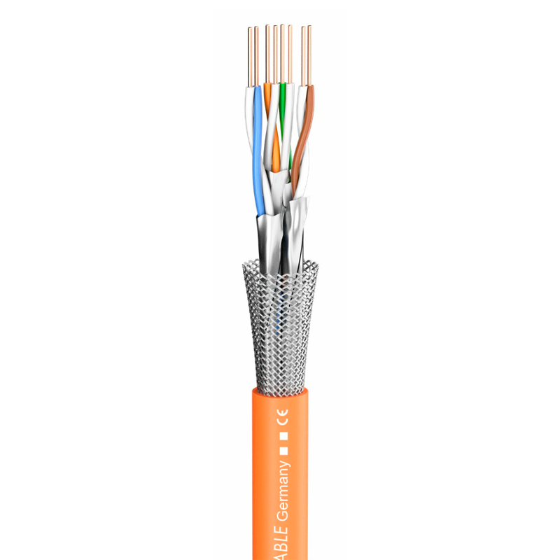 Кабель витая пара в нарезку Sommer Cable 580-0255FC SC-Mercator CAT7 CPR-Version 828₽