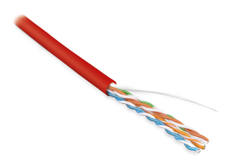 

Кабель Hyperline не указано не указано 100м (UUTP4-C5E-S24-IN-LSZH-RD-100) красный