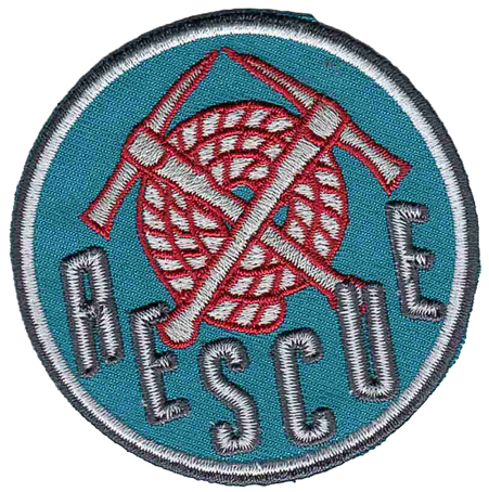 

Термоаппликация 33394/1SB HKM Rescue Button blau, Аппликации, бантики, термотрансфер