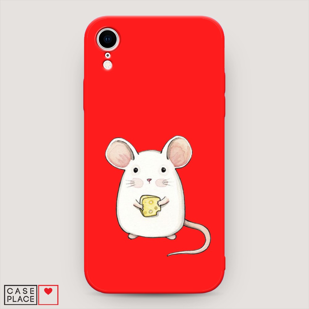 

Чехол Awog на Apple iPhone XR (10R) / Айфон XR (10R) "Мышка", Разноцветный, 12053-1