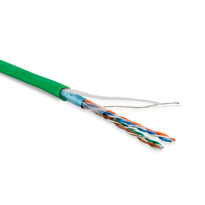 

Кабель витая пара на катушке Hyperline FUTP4-C5E-P26-IN-LSZH-GN-100 (100м), FUTP4-C5E-P26-IN-LSZH-GN-100 (100м)