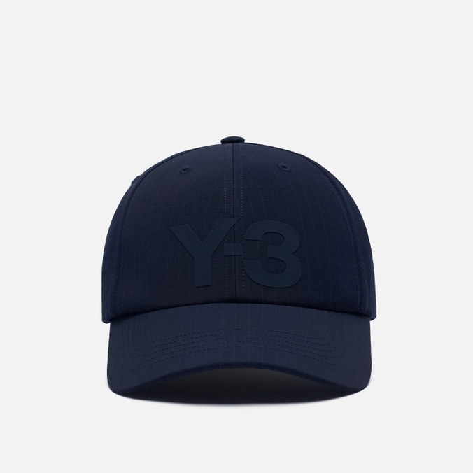 фото Бейсболка мужская y-3 ripstop logo синяя, one size