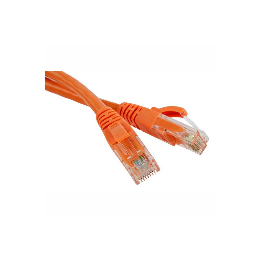 фото Кабель витая пара патч-корд hyperline pc-lpm-utp-rj45-rj45-c5e-3m-lszh-or 3.0m