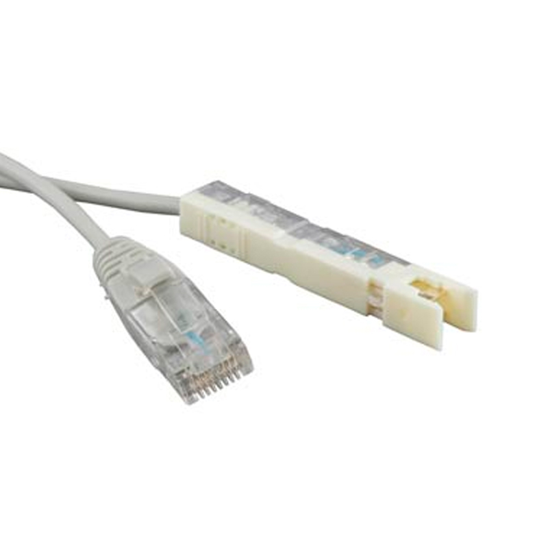 

Кабель Hyperline 110 тип - RJ45 вилка-вилка 2м (PC-110-RJ45-1P-CX-2M-LSZH-GY) серый