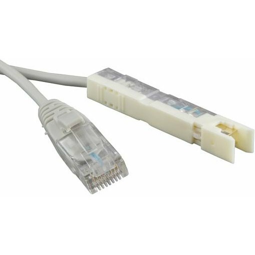 Кабель витая пара патч-корд Hyperline PC-110-RJ45-1P-CX-2M-LSZH-GY 2.0m