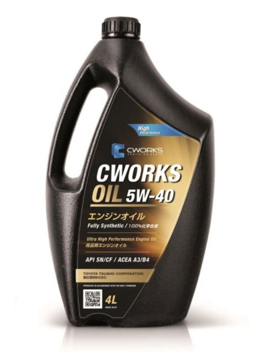 

Моторное масло CWORKS 5W40 a3/b4 4л