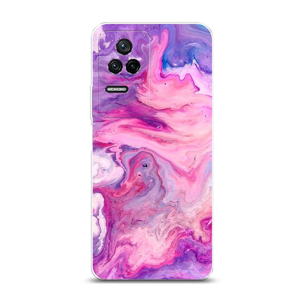

Чехол на Xiaomi Poco F4/Redmi K40S "Нежно-розовая абстракция", Розовый, 314650-3
