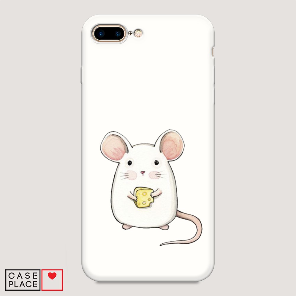 

Чехол Awog на Apple iPhone 7 Plus / Айфон 7 Plus "Мышка", Разноцветный, 10757-1