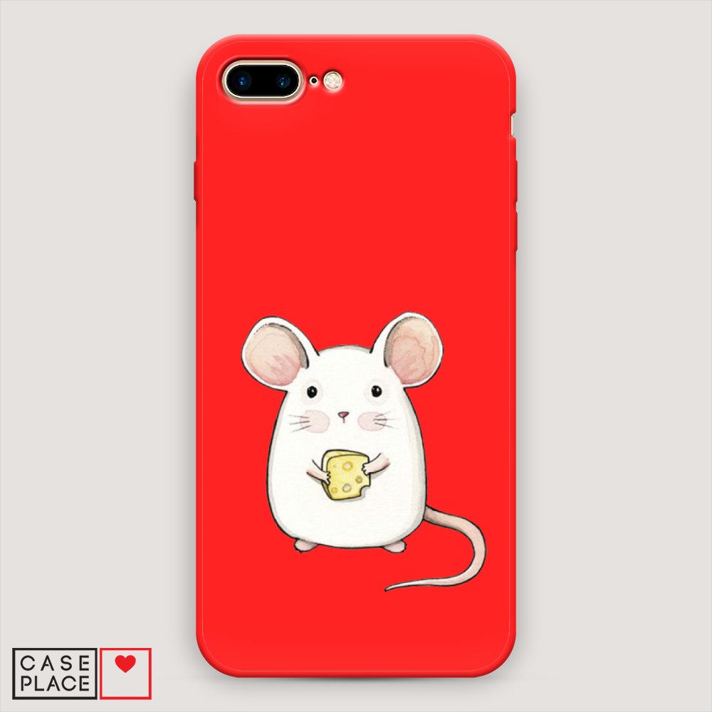 

Чехол Awog на Apple iPhone 7 Plus / Айфон 7 Plus "Мышка", Разноцветный, 10753-1