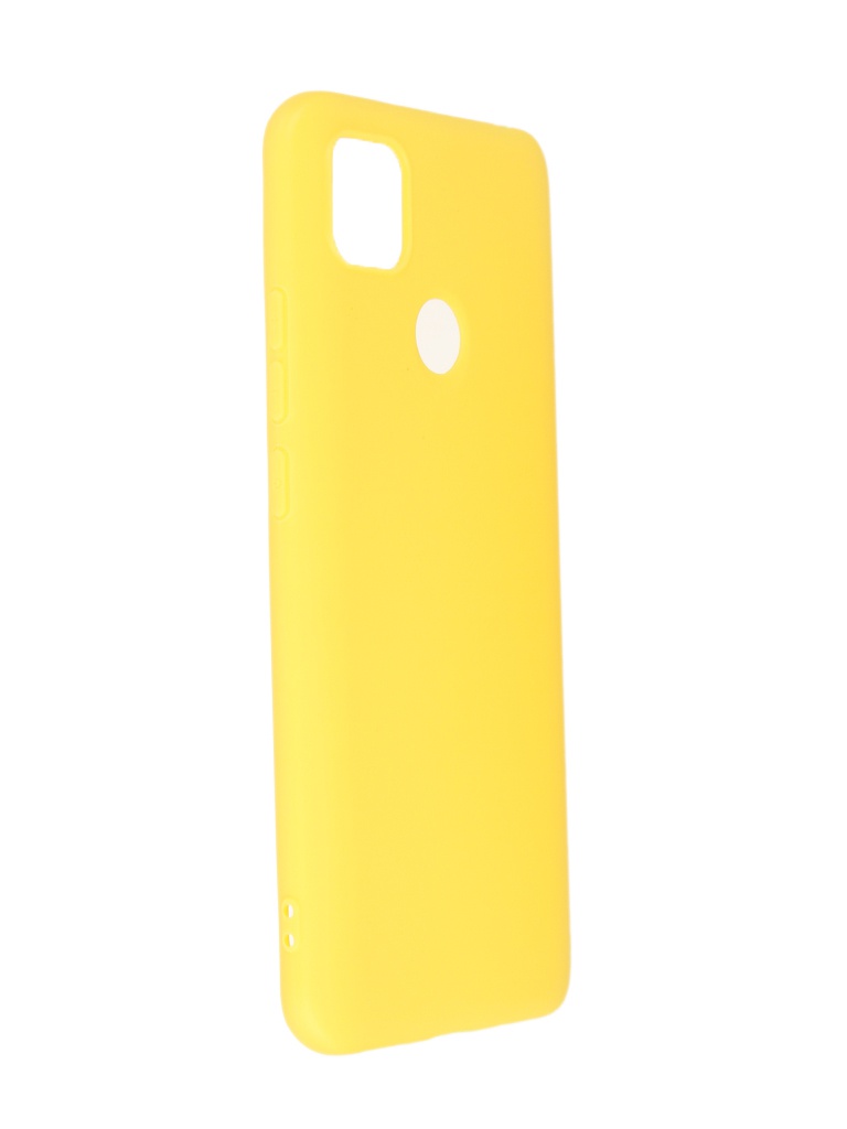 фото Чехол df для xiaomi redmi 9c / 10a silicone yellow xicase-68 df-group