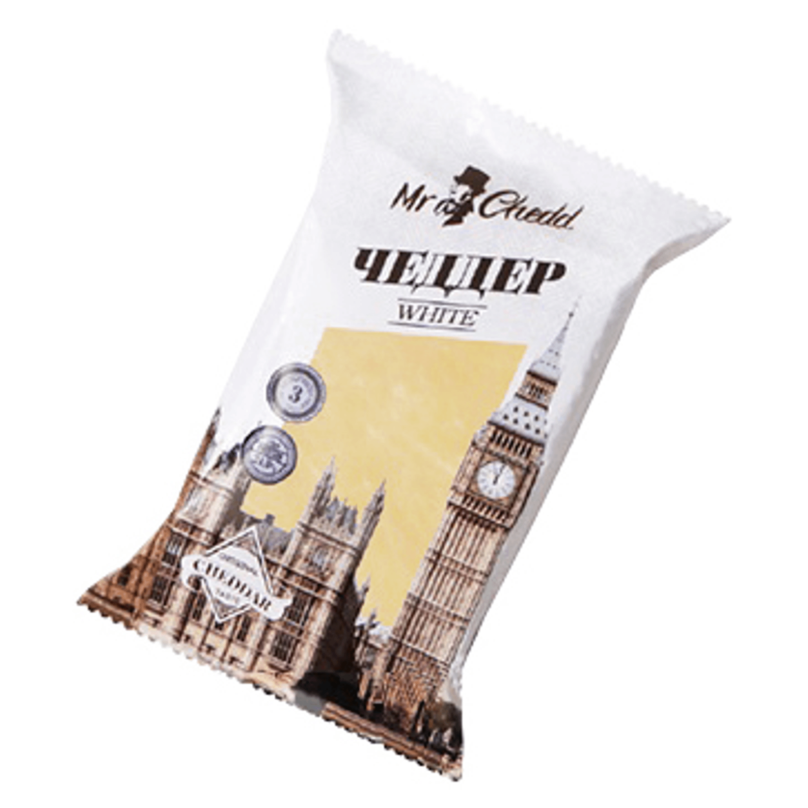 

Сыр Mr.Chedd Чеддер white 3 месяца выдержки 45% 200 г