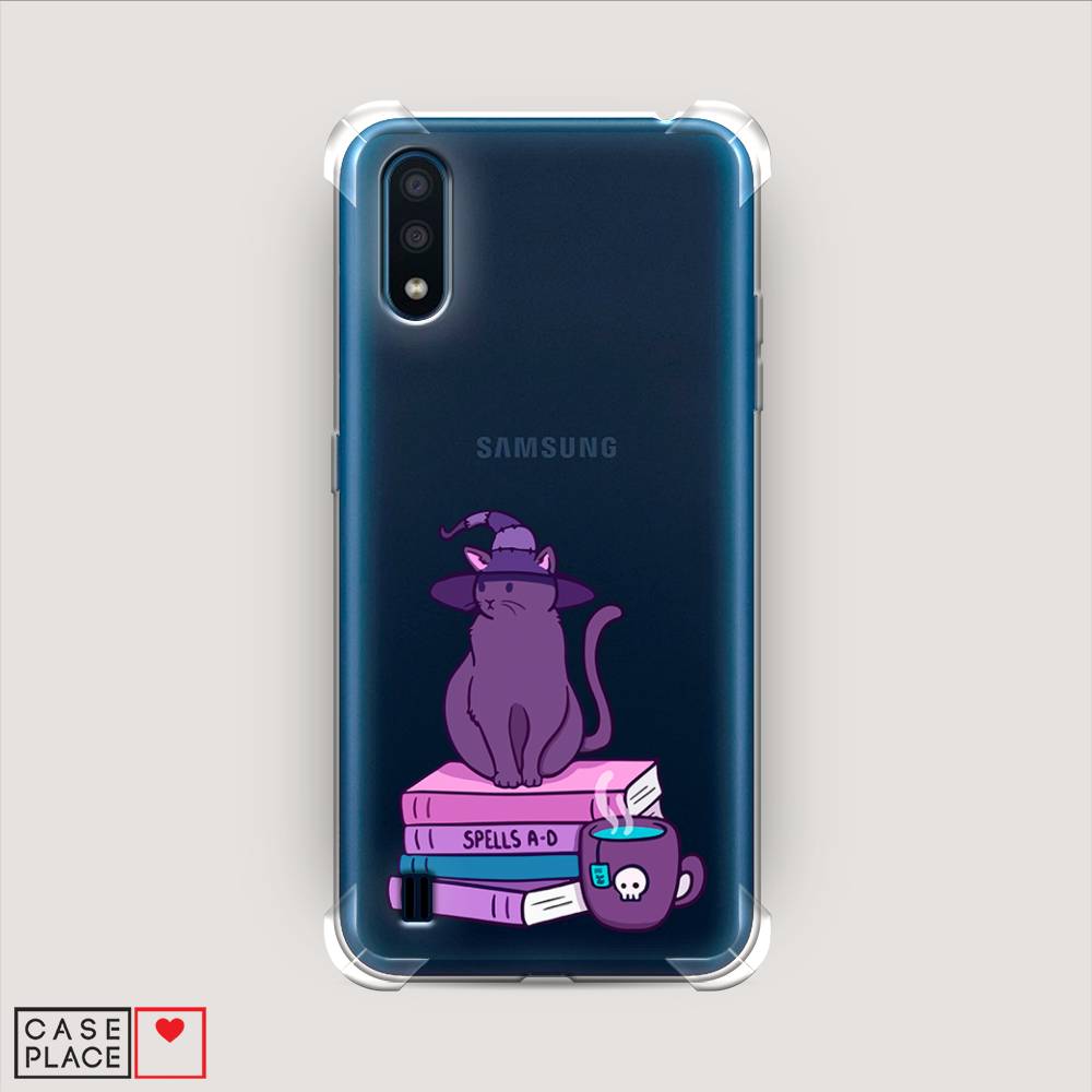 

Чехол Awog на Samsung Galaxy M01 / Самсунг M01 "Magic Cat", Розовый, 2101151-1