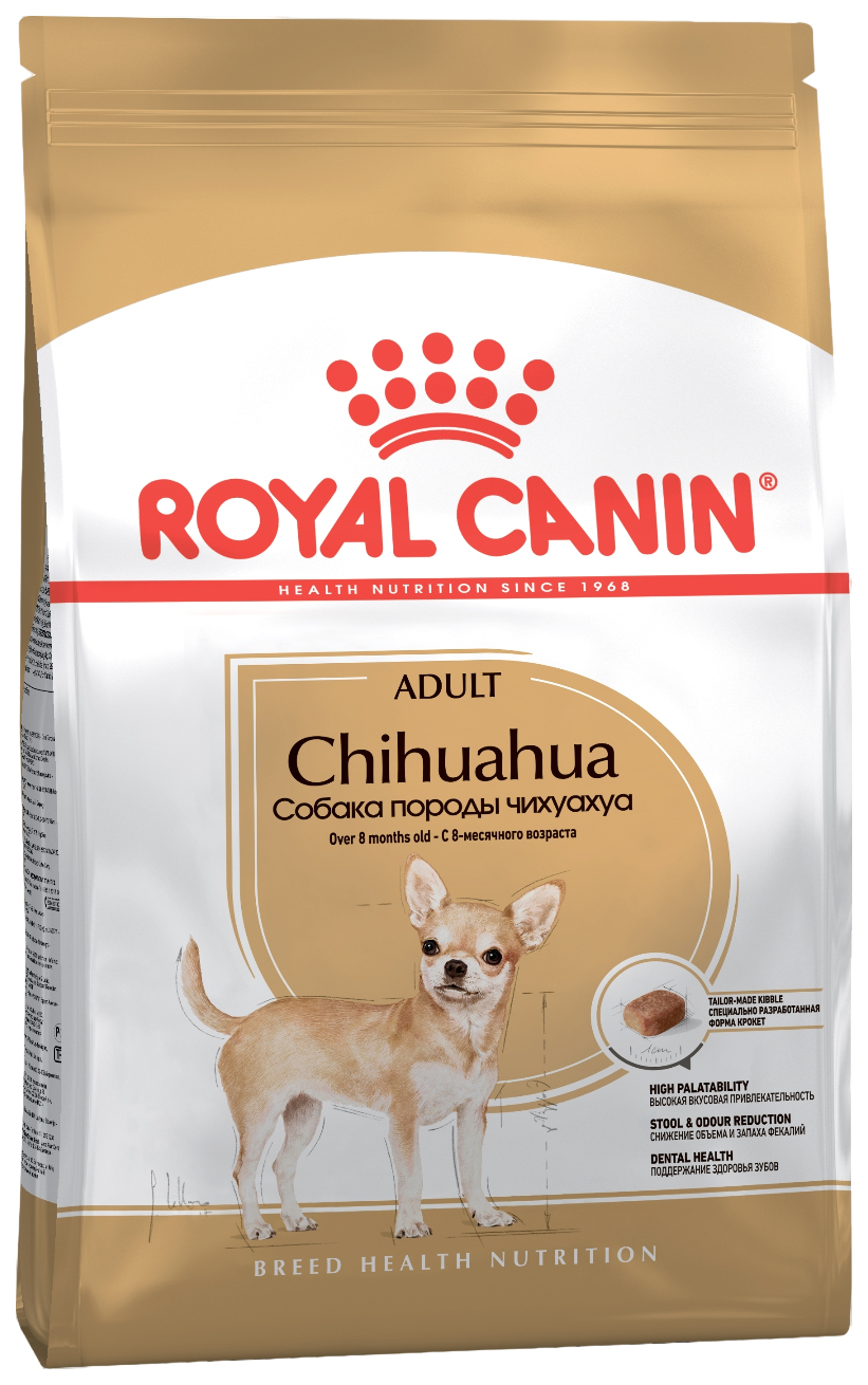 фото Сухой корм для собак royal canin chihuahua adult для чихуахуа, 2шт по 3кг