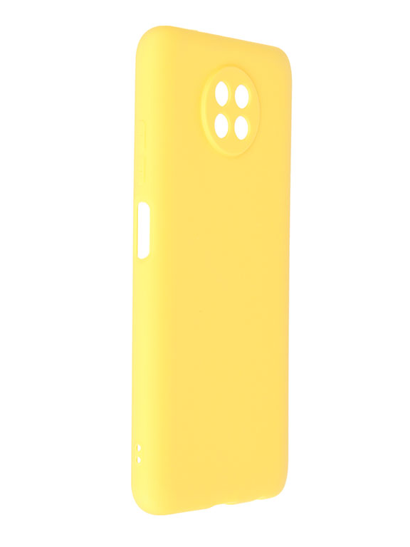

Чехол Neypo для Xiaomi Redmi Note 9T Soft Matte Silicone Yellow NST22148, Xiaomi Redmi Note 9T