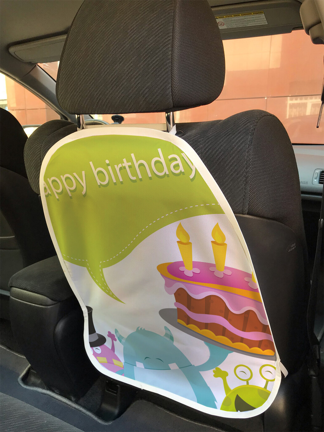 

Накидка на спинку сиденья JoyArty День рождения героев мультфильма, 45х62, День рождения героев мультфильма